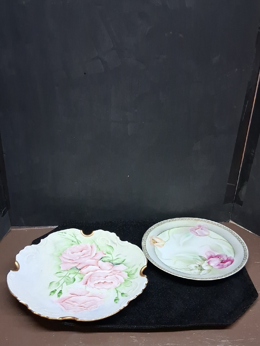 Vintage Bavaria porcelain serving‎ plates from Germany